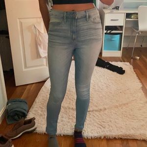 Light wash hollister jeans